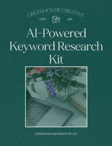AI Powered Keyword Research Kit